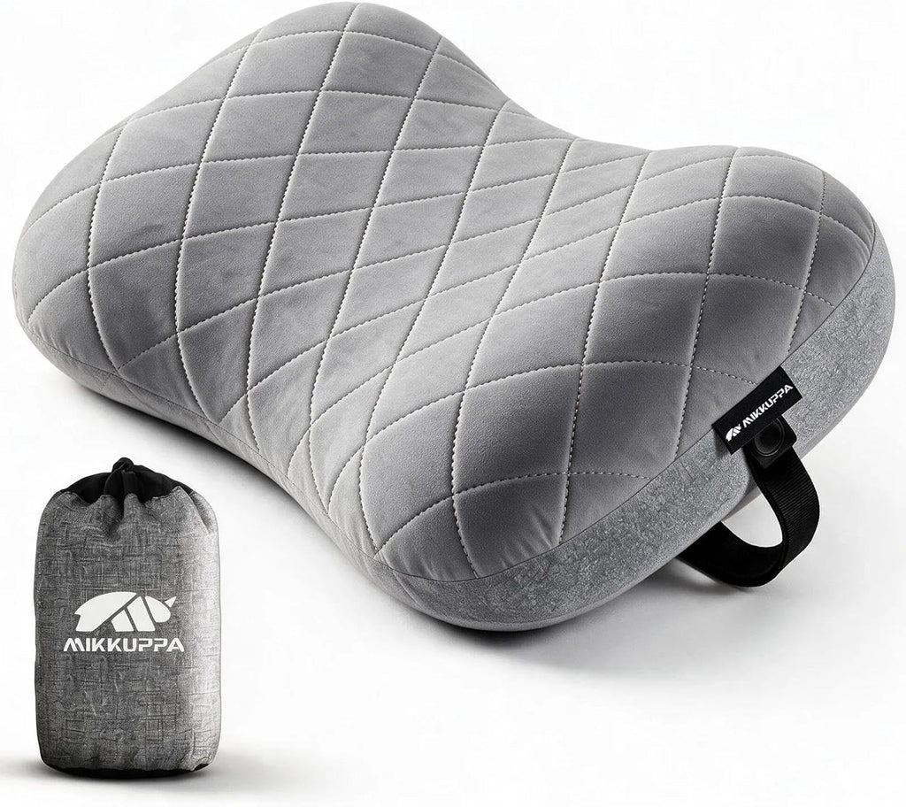 MIKKUPPA Inflatable Camping Pillow - Ultralight Blow Up Travel Pillow