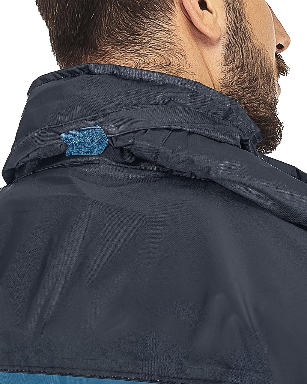 33,000ft Men's Packable Rain Jacket Lightweight Waterproof Golf Raincoat