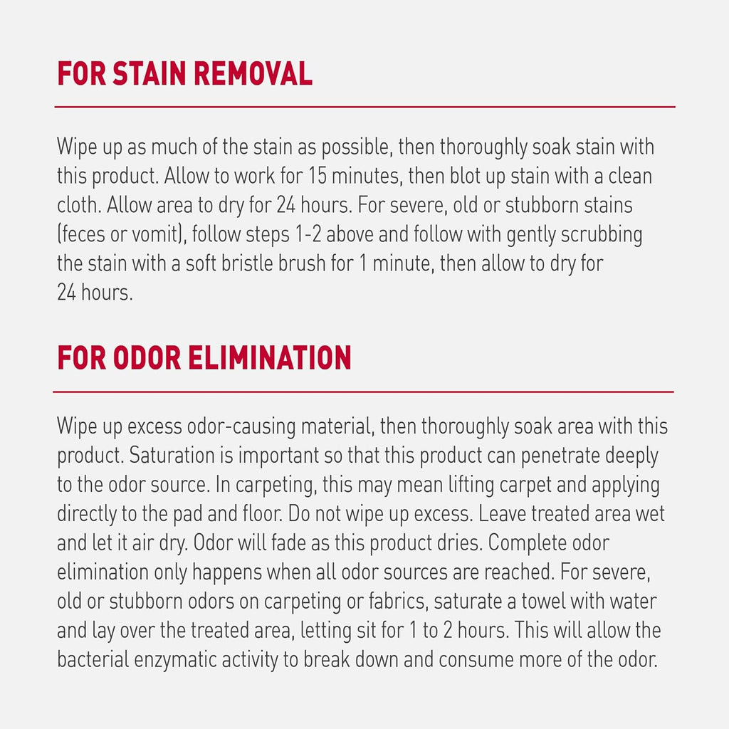 Nature’s Miracle Advanced Dog Stain & Odor Eliminator, Severe Mess, 32 oz