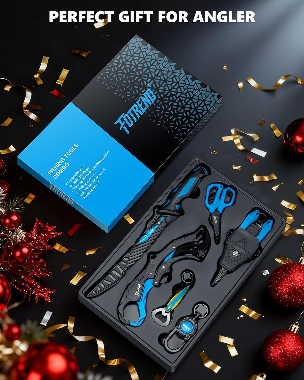 Fishing Tool Kit, Fishing Gear and Gifts for Men