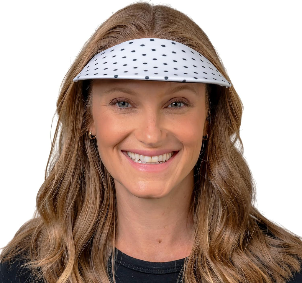 No Headache Sun Visor for Women | Stylish, Lightweight Golf & Tennis Hat | UV Protection for Outdoor Sports & Travel