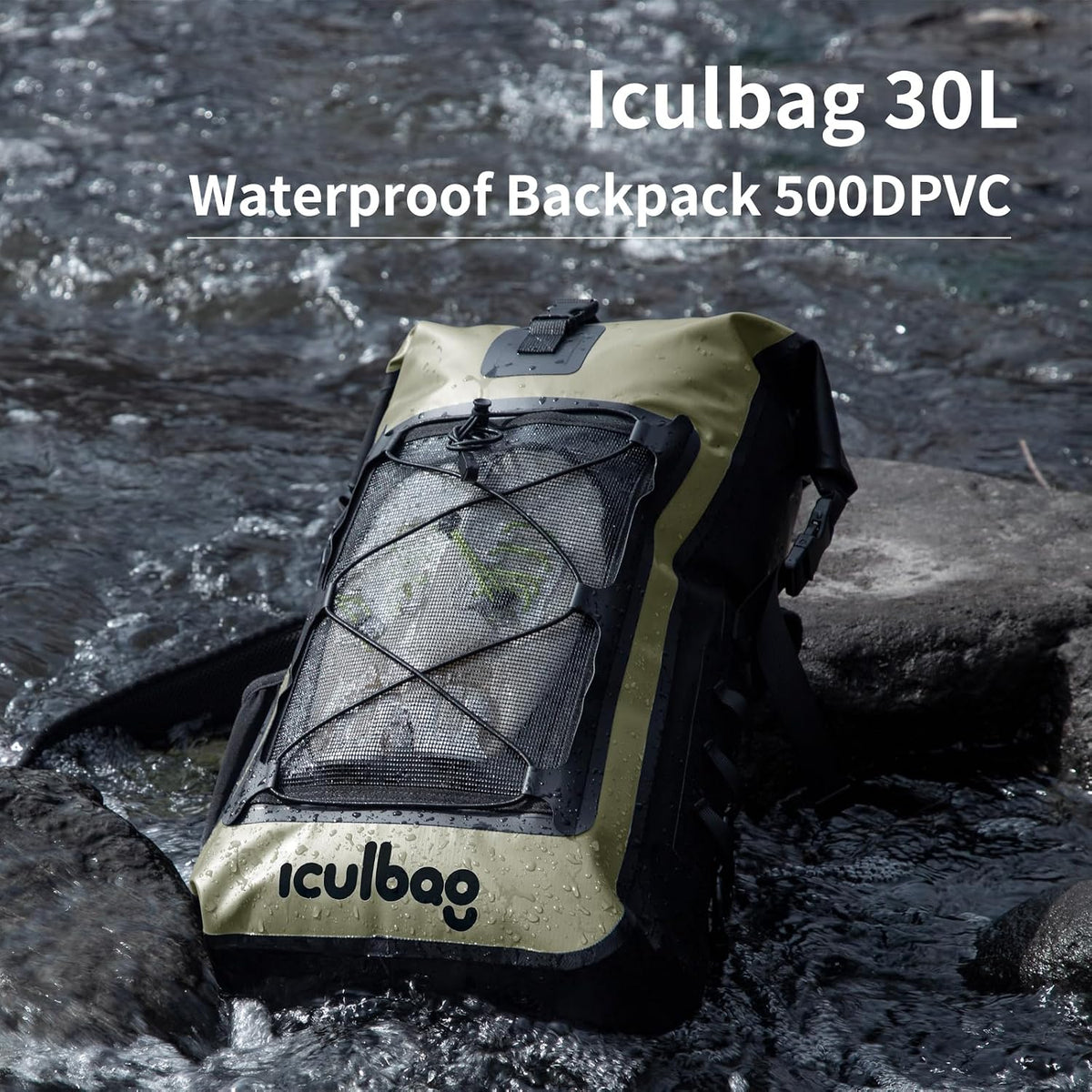 Dry Bags Waterproof Backpack for Women Men Travel Dry Bag Backpack Warterproof Bag for Kayaking Beach Boating 30L/40L