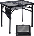 JOUYEK Camping Table, 2x1.3 FT Portable Folding Grill Table