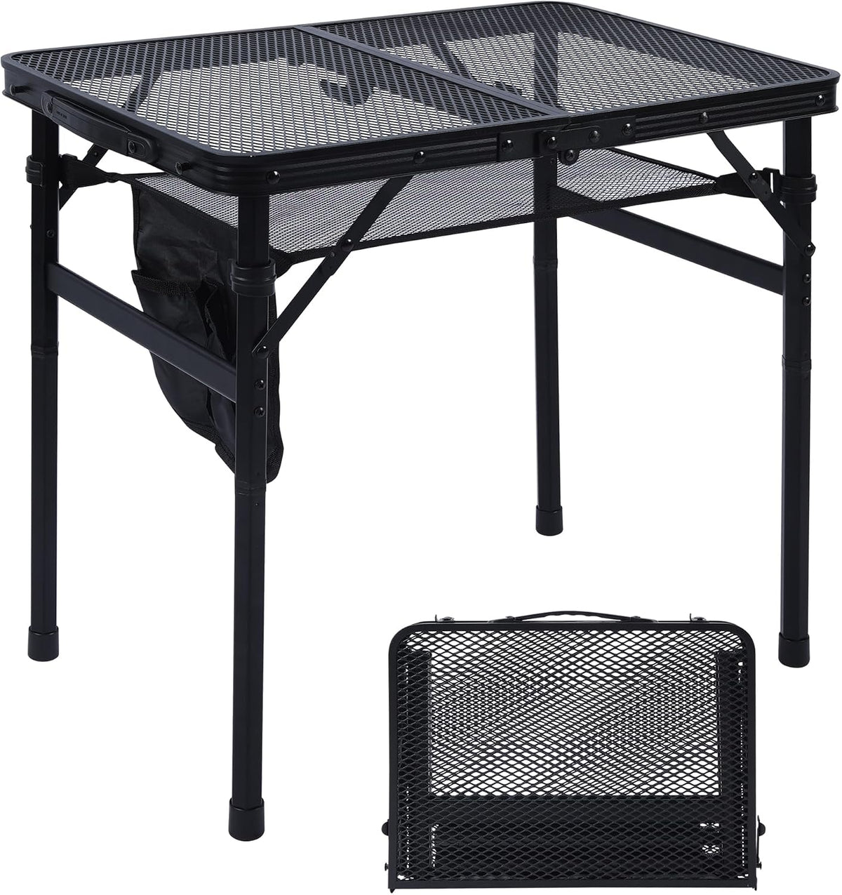 JOUYEK Camping Table, 2x1.3 FT Portable Folding Grill Table