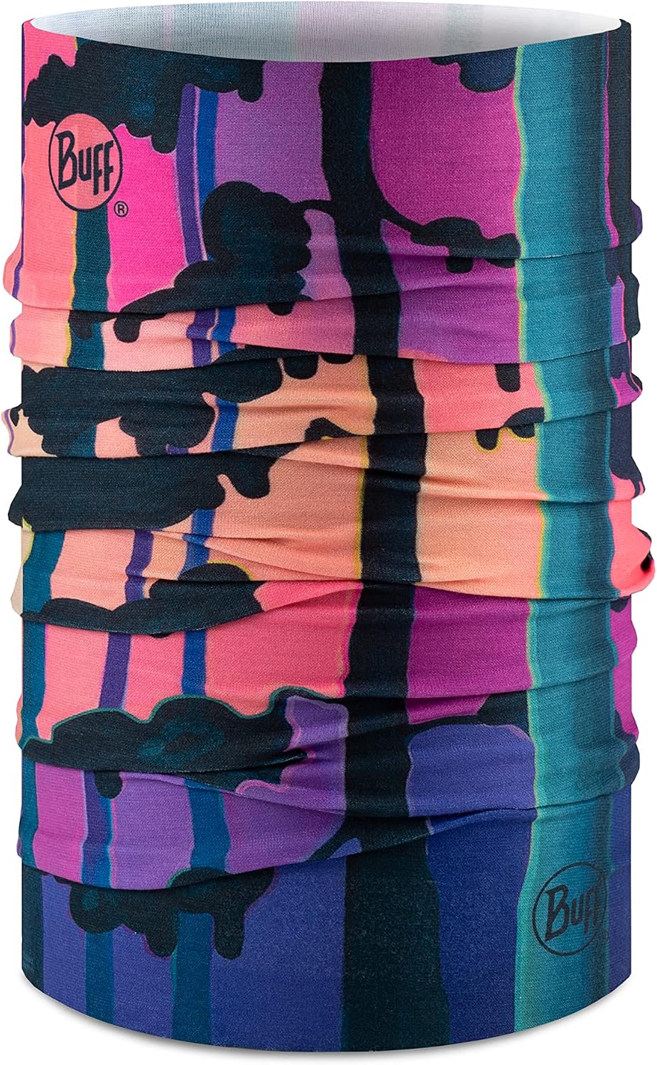 BUFF Original EcoStretch Neck Gaiter, UPF 50 Sun Protection, Breathable, Versatile, Quick Dry, Multi-Colored, Adult Size
