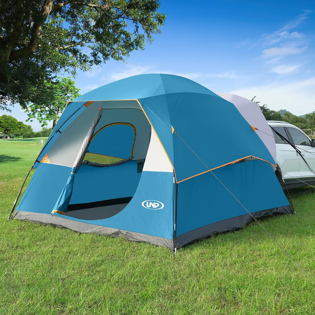 UNP SUV Dome Tent for Camping Outdoor 6 Person Car Camping Tent