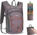 Small Hiking Backpack 13L Lightweight Foldable Travel Daypack for Men Women