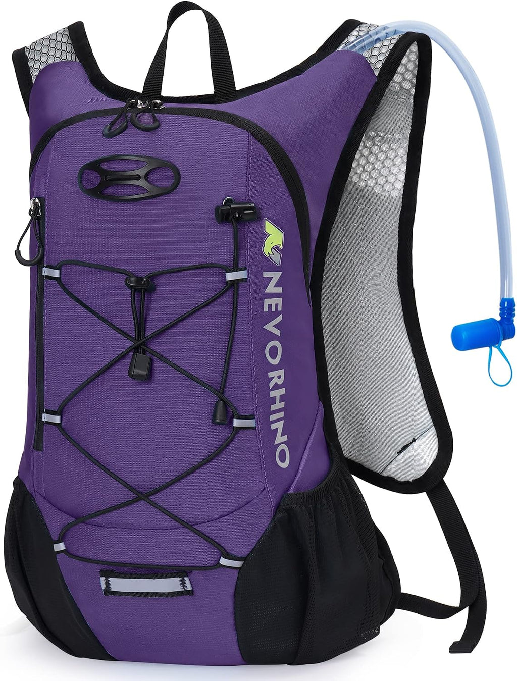Lightweight Hydration Backpack, Running Backpack with 2L Water Bladder