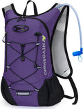 Lightweight Hydration Backpack, Running Backpack with 2L Water Bladder