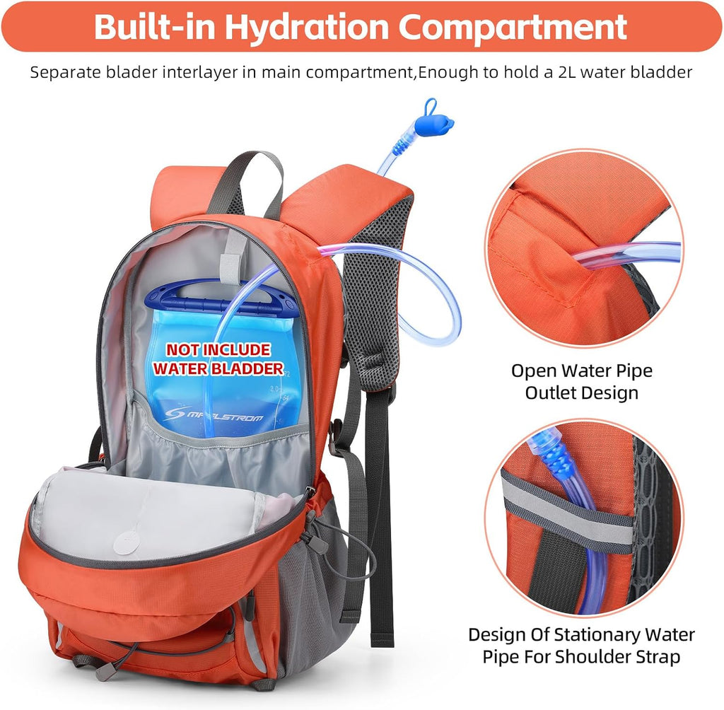 RealCool 20L Lightweight Hiking Backpack, Waterproof Daypack for Camping