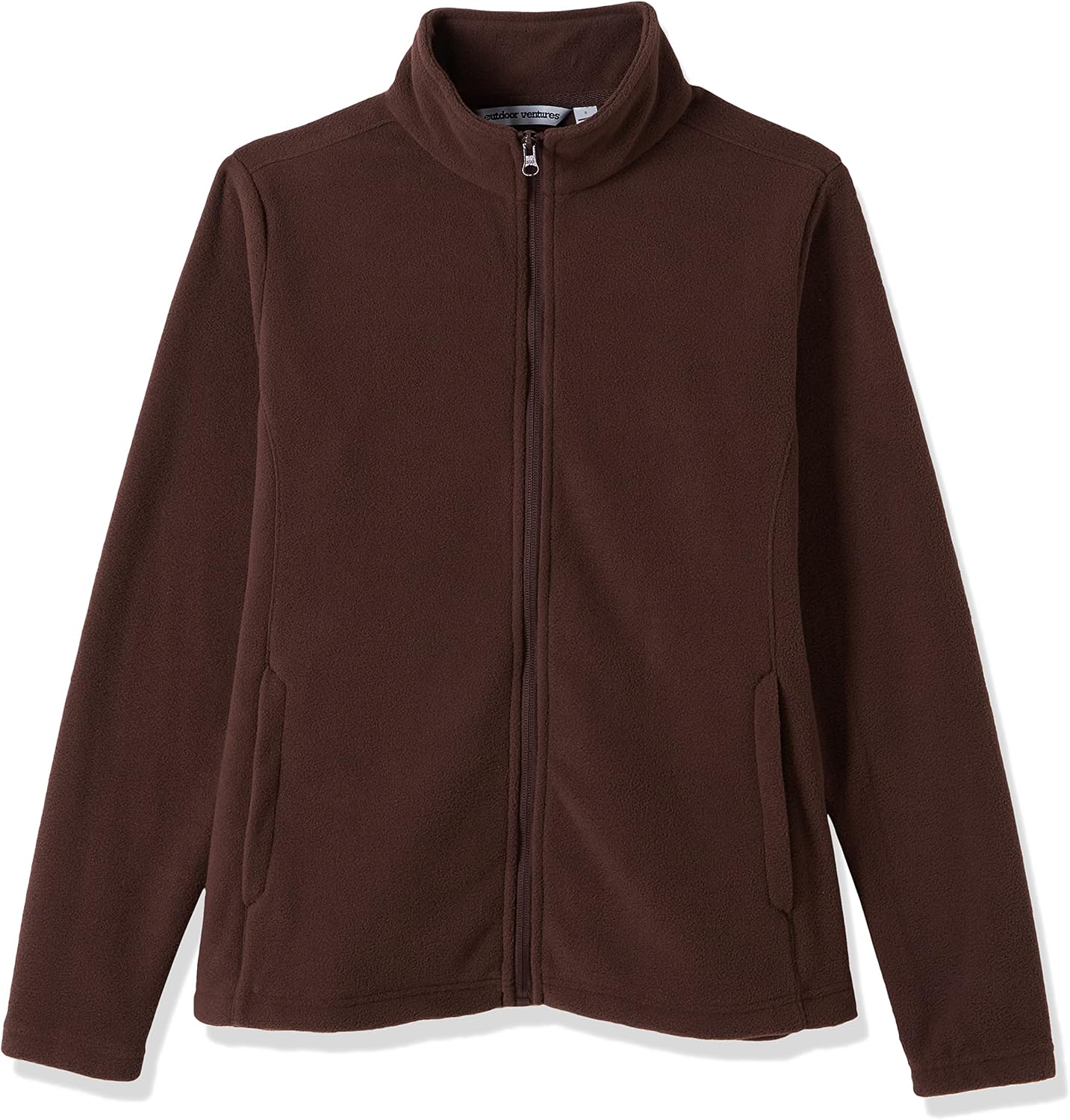 Outdoor Ventures Women's Lightweight Warm Polar Fleece Jacket Zip Up