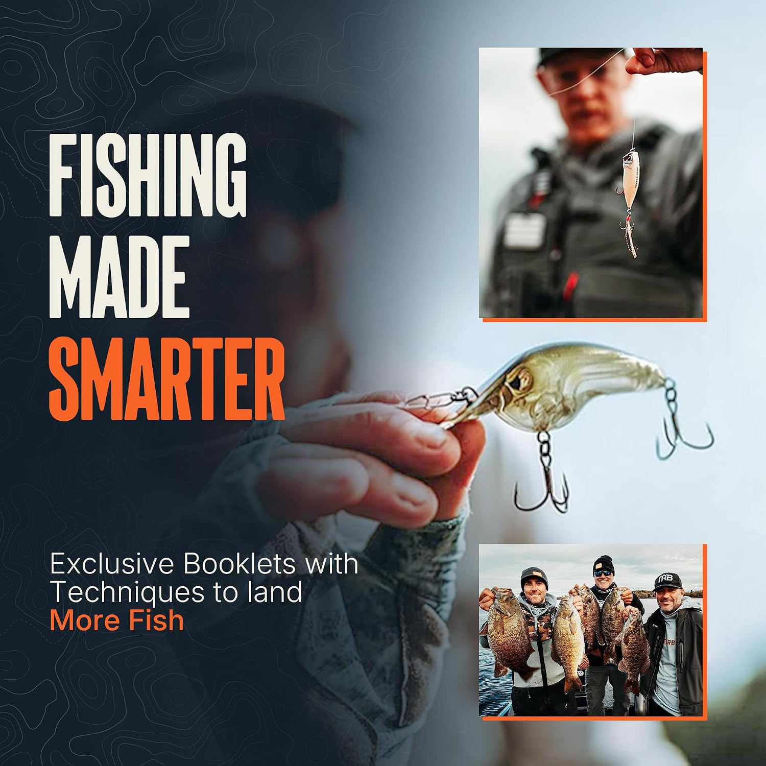 MONSTERBASS Fishing Mystery Box, Freshwater Bass Fishing Kit with 7+ Lures