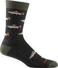 Darn Tough Men's Spey Fly Crew Lightweight with Cushion Lifestyle Sock (Style 6085) -