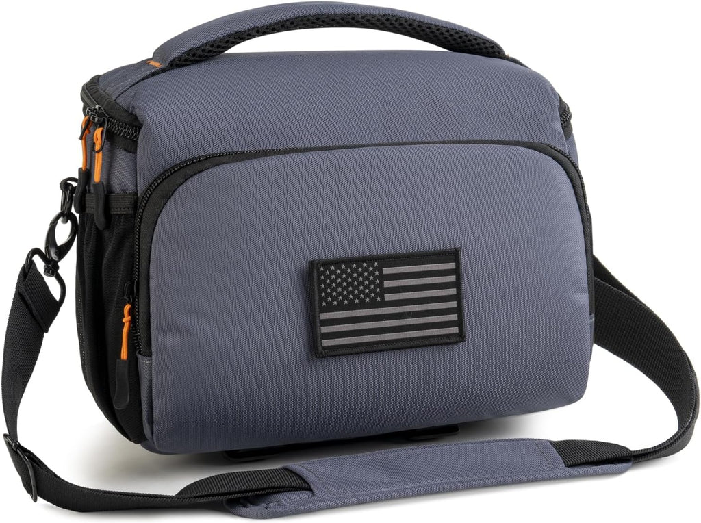 Vogano Camera Bag Protective Covers Photography Shoulder Bag Compatible for Nikon, Canon, Sony DSL/SLR/Mirrorless Equipment Travel Waterproof (Black)