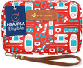 KeepGoing Travel First Aid Kit for Kids, 130 Pc. TSA-Approved Travel Size