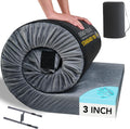 HomeMate Memory Foam Camping Mattress Pad: Portable Car Sleeping Pad