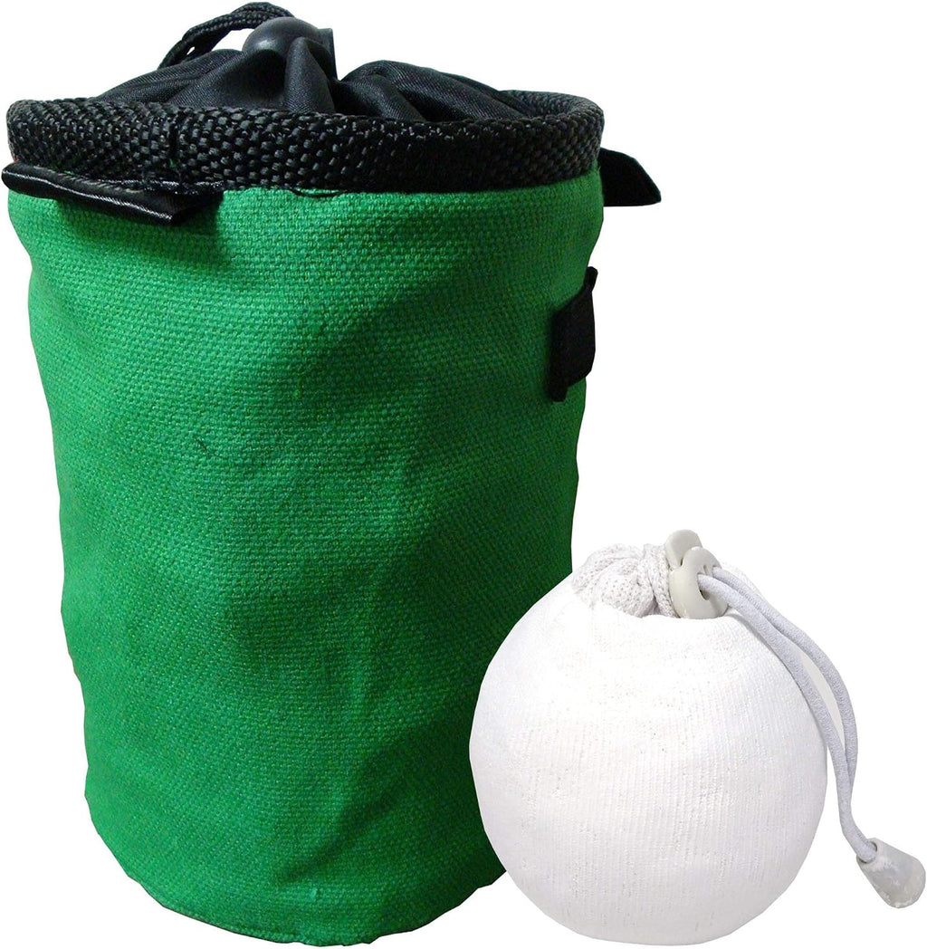 Z ATHLETIC Chalk & Bag Combo for Gymnastics, Climbing, and Weight Lifting (Refillable, Multiple Colors)