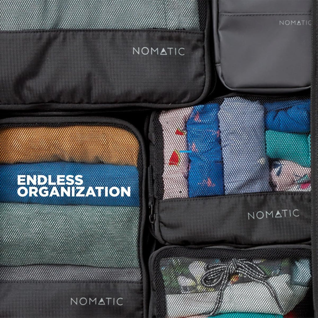 NOMATIC Packing Cubes - Compression Packing Cubes For Travel - Small