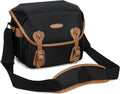 Padwa Lifestyle Black Sling Camera Bag - Waterproof Nylon Crossbody Photography Bags with Thick Shell,Fleece Compartments & Wide Padded Strap,Safety Protection for Photographers Camera,Lens & Drone