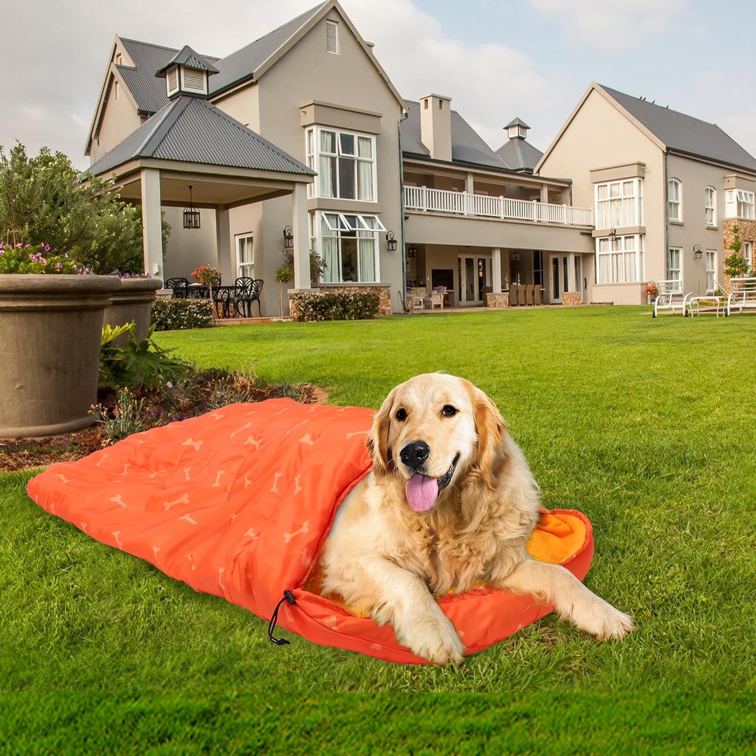 Lifeunion Dog Sleeping Bag with Storage Bag