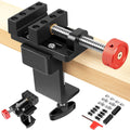 ArtyMaster Mini Drill Press Vise with Rubber Soft Jaws, 0-2.48" Clamping Range Mini Vice Clamp for Crafts, Jewelry Making, Modeling and Repairs, Precision Aluminum Small Vise for Small Projects
