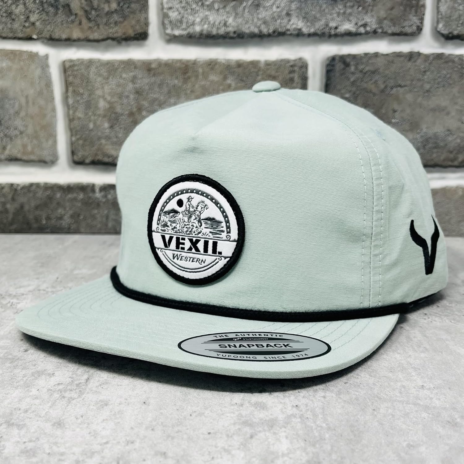 Vexil Unstructured Adjustable Snapback Western Lifestyle Rodeo Southwest Inspired Brand Patch Hat