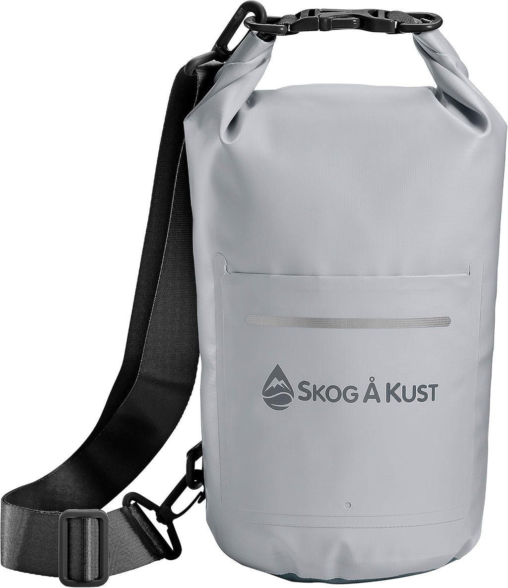 Såk Gear Skog Å Kust DrySak Roll Top Waterproof Bag, 5, 10 & 20 Liter