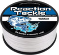 Reaction Tackle Braided Fishing Line - Pro Grade Power Performance for Saltwater or Freshwater Fish - Colored Fishing Line Braid for Extra Visibility