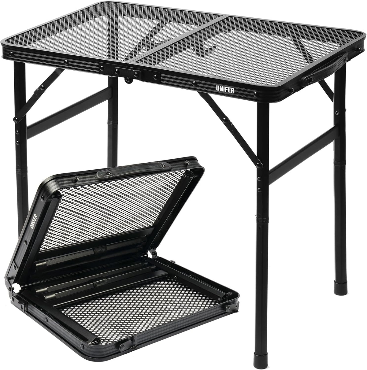 2 Ft Folding Camping Table,Small Lightweight Portable Grill Table