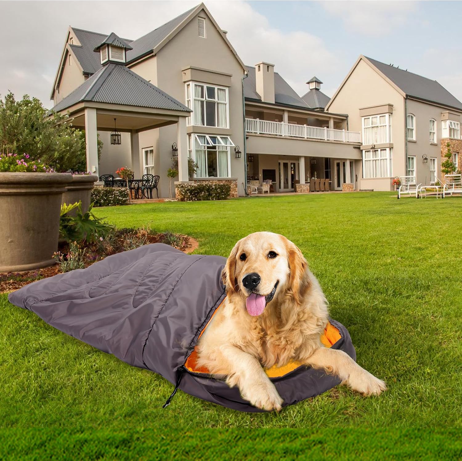 Lifeunion Dog Sleeping Bag with Storage Bag