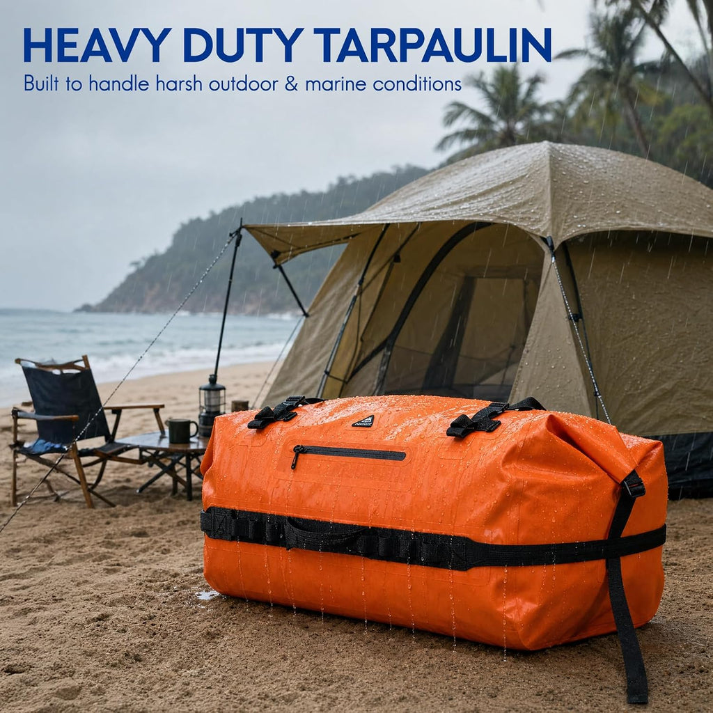 Haimont IPX7 Waterproof Roll-Top Dry Duffel Backpack Bag