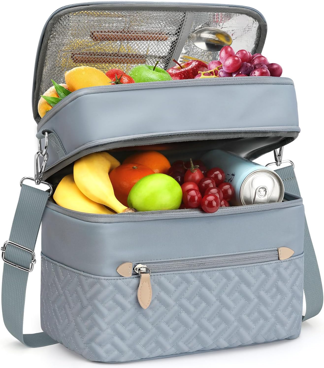 Capolo Lunch Bag for Women Men Insulated Lunch Tote Leakproof Lunchbox Bags