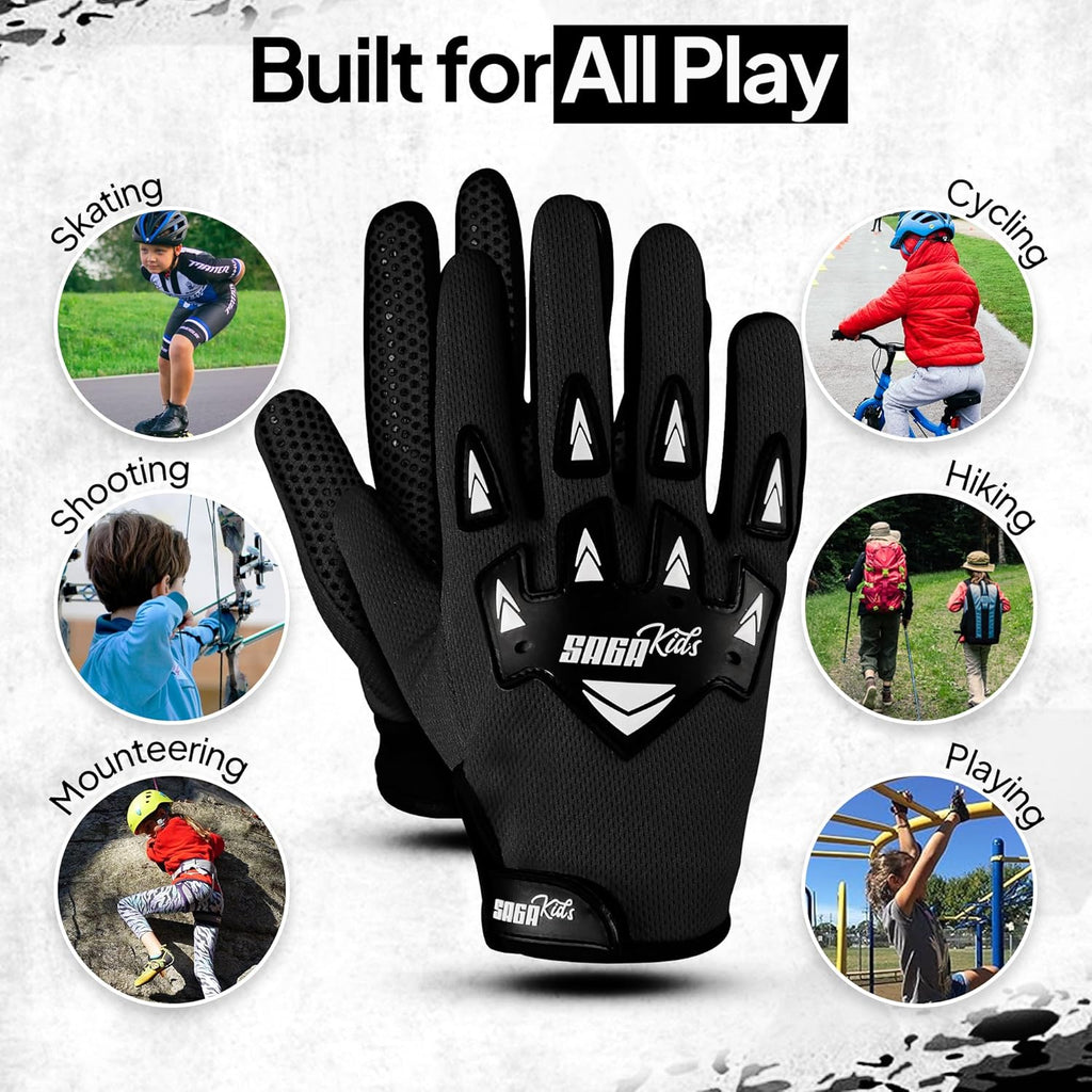 Youth Motocross Gloves – Antislip Kids Dirt Bike Gloves