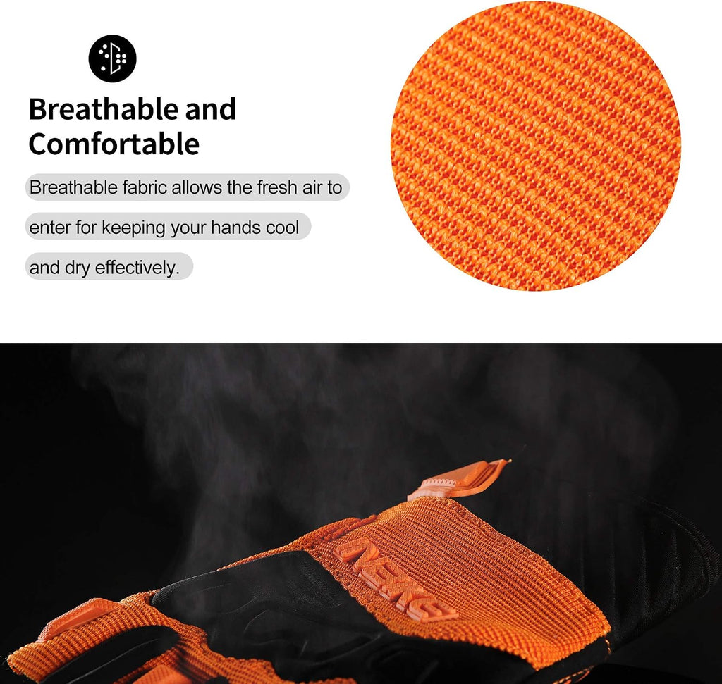 INBIKE Half Finger Cycling Gloves Knuckle Guard Padded Mountain Bike Glove