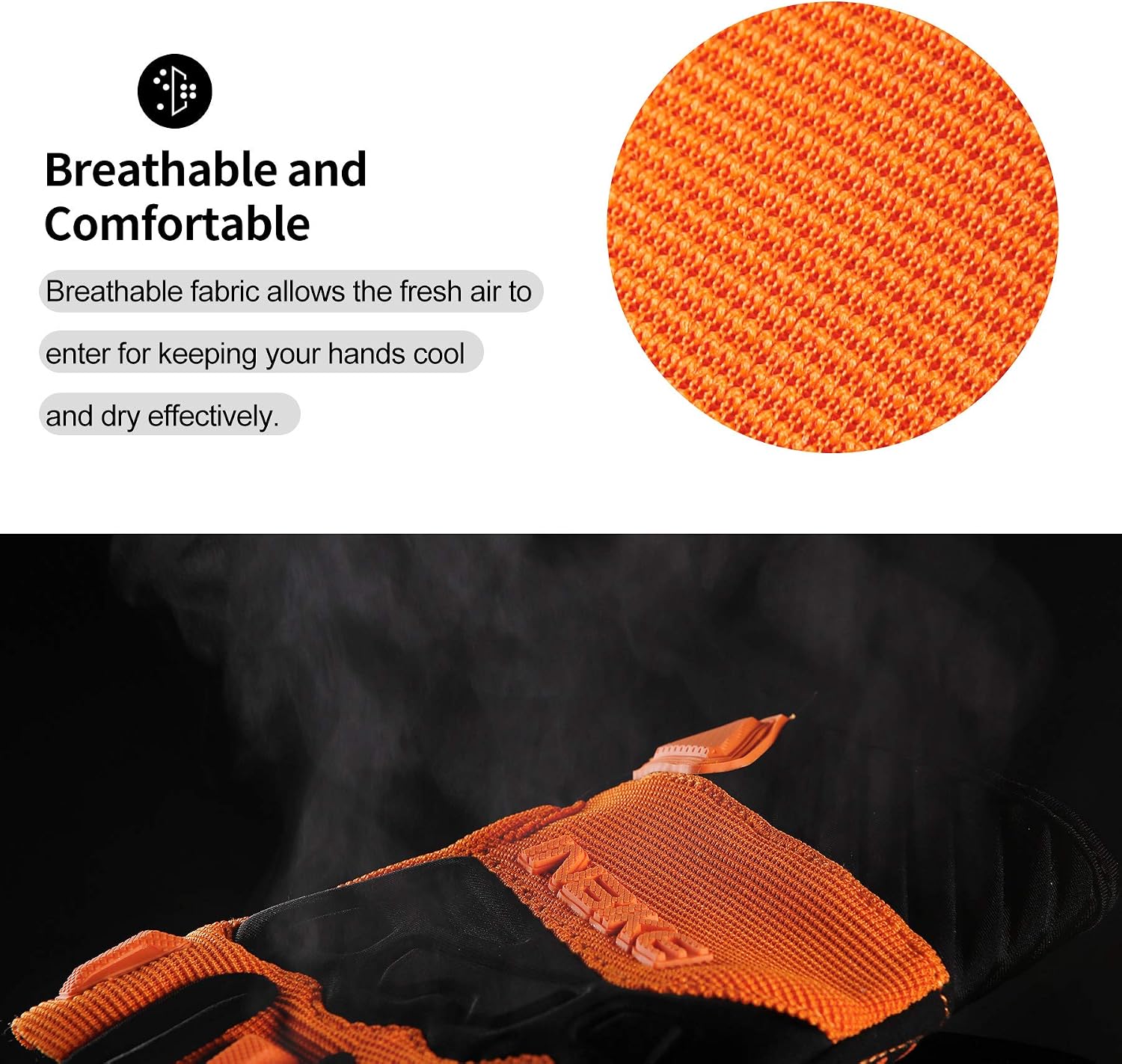 INBIKE Half Finger Cycling Gloves Knuckle Guard Padded Mountain Bike Glove