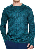 MIER Men's UPF 50+ Rash Guard Long Sleeve Shirts Dry Fit Fishing Running
