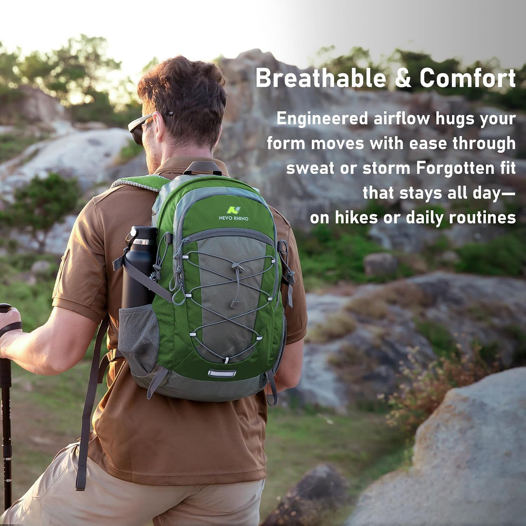 N NEVO RHINO Hiking Backpack,20L Waterproof Hiking Outdoor Daypack