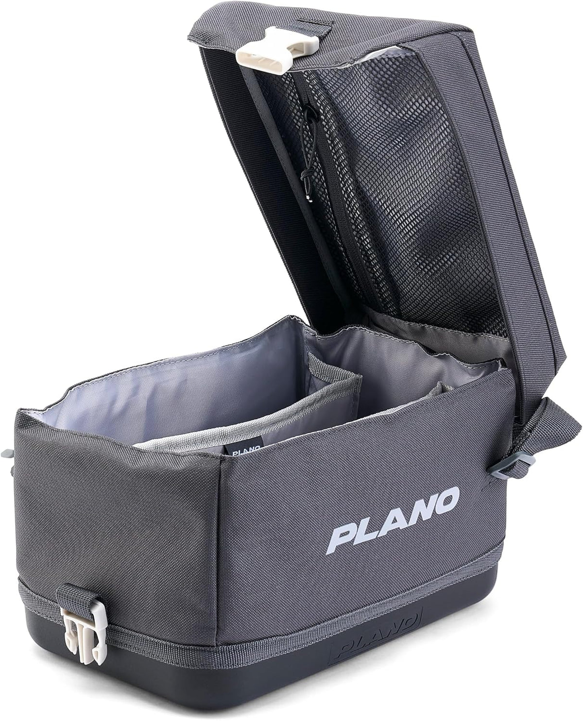 Plano Weekend Softside 3500 Tackle Bag, Cutting-Edge Fishing Tackle Bag, Molded Waterproof Base, Spacious Storage, Die Cut Tool Sleeves, Daisy Chain Attachment Points
