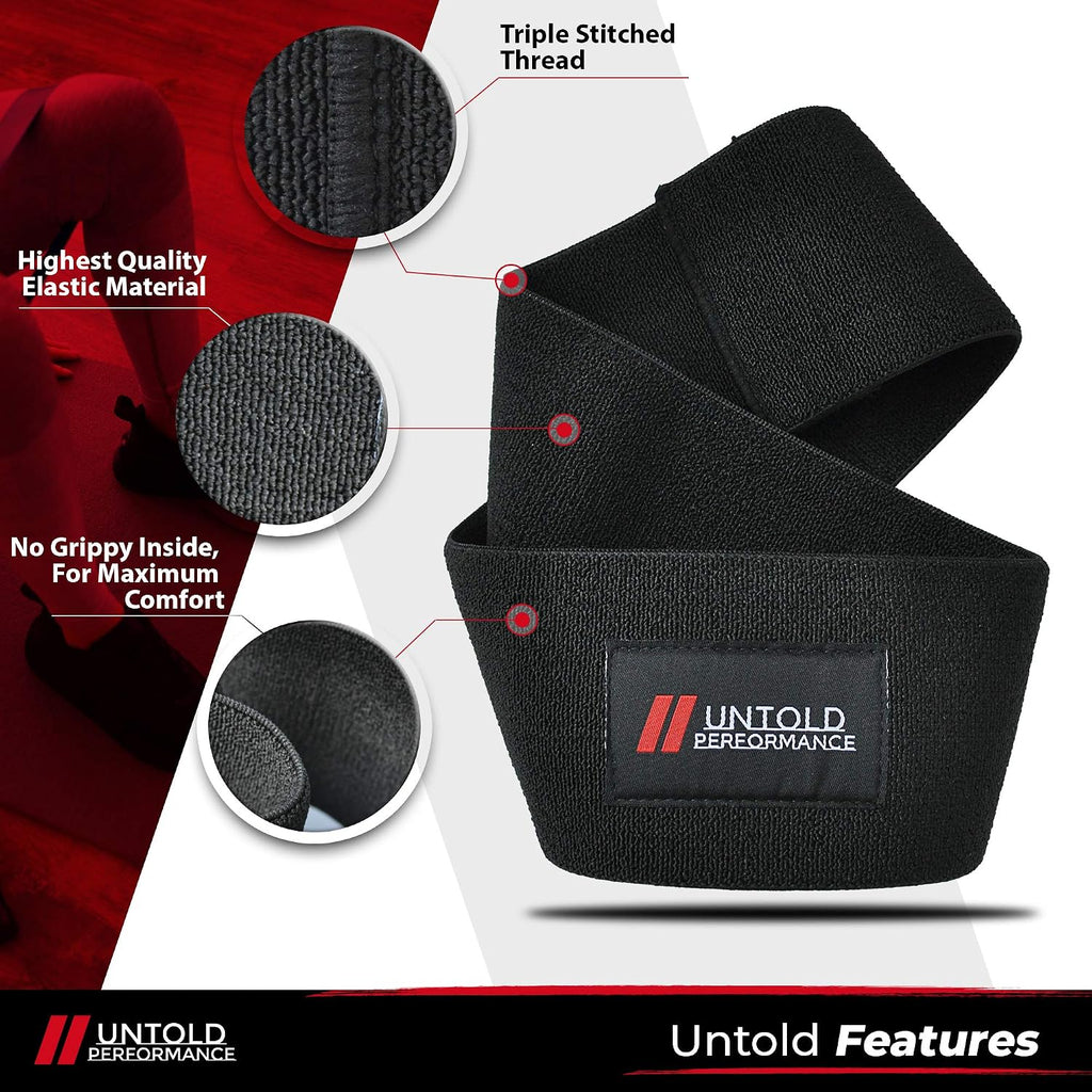 Heavy Resistance Bands - Hip Bands for Working Out, Premium Exercise Bands Resistance, Durable Resistance Bands for Strength, Flexibility & Glute Workouts