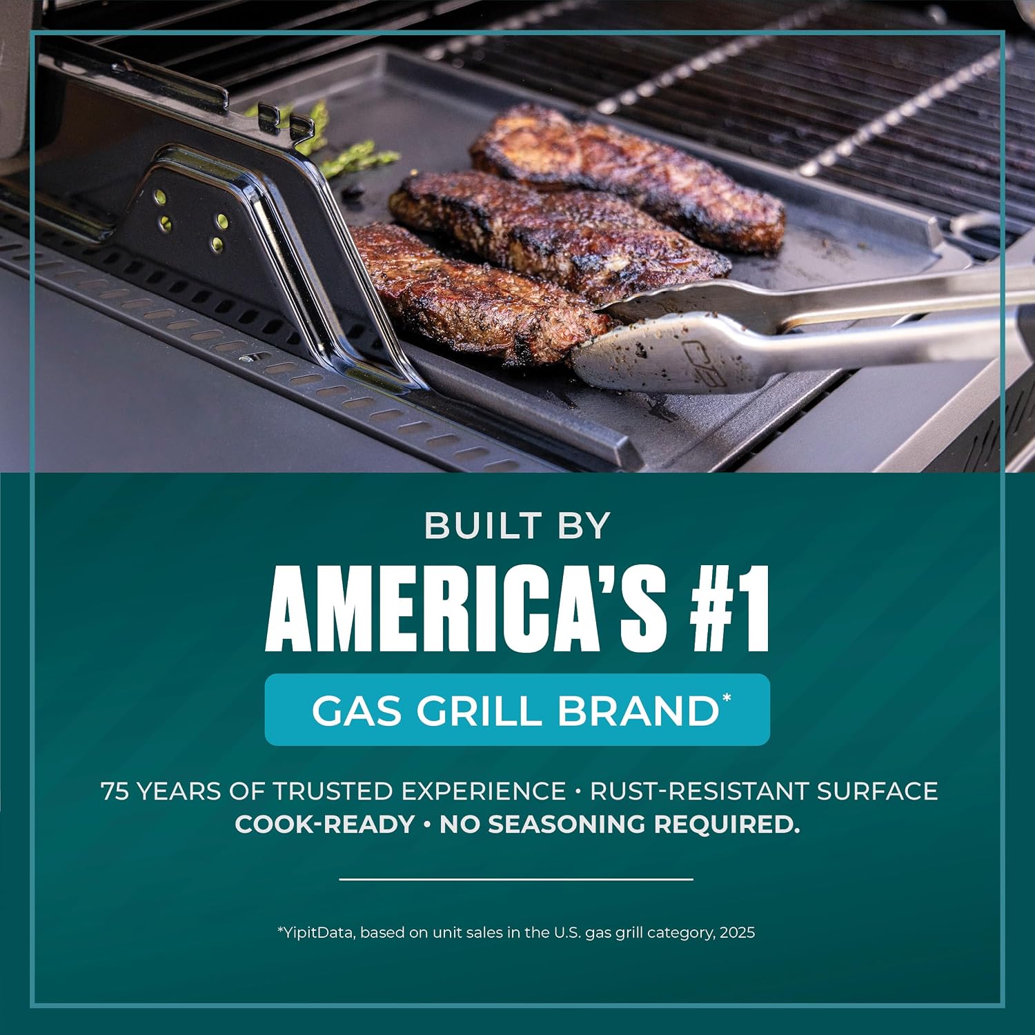 Charbroil Performance Series Griddle Insert | Turn Your Grill Into a Griddle