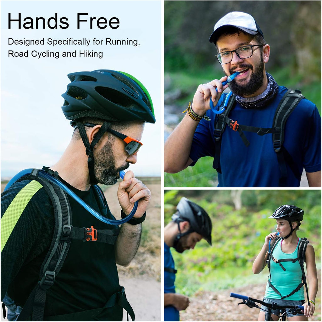 G4Free Hydration Backpack Pack with 2L BPA Free Bladder for Outdoor