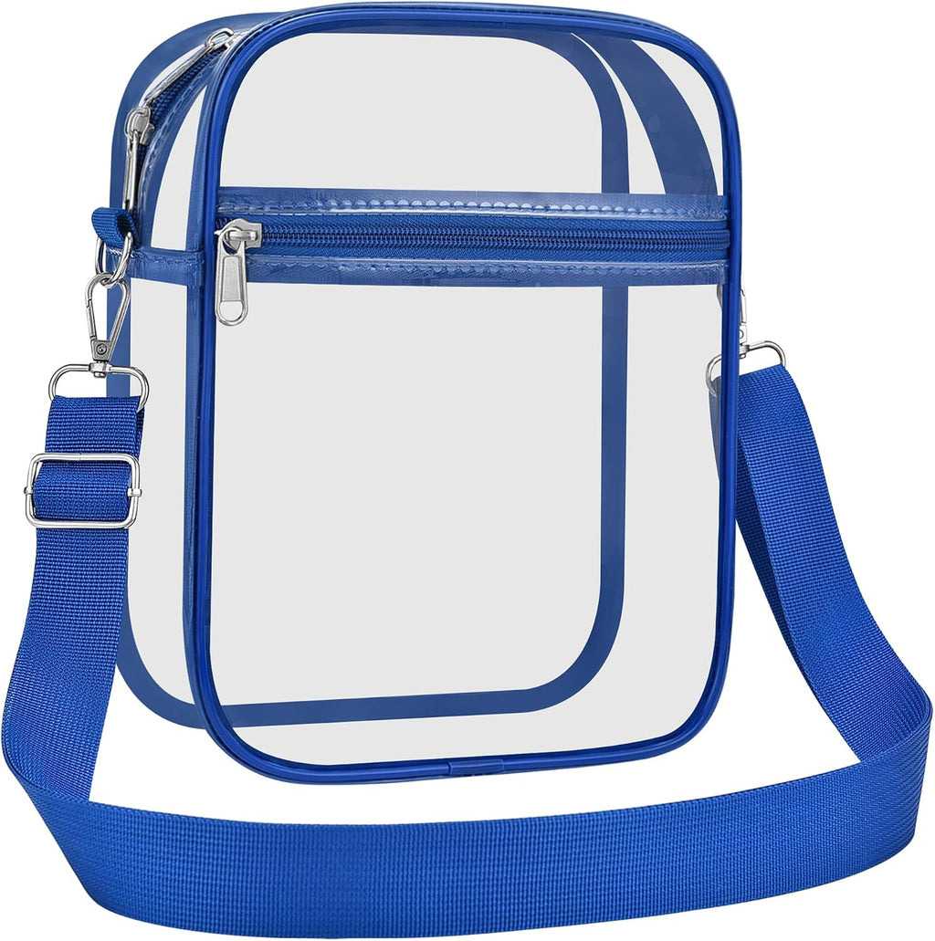 USPECLARE Clear Purse for Stadium Events Transparent Messenger Bag