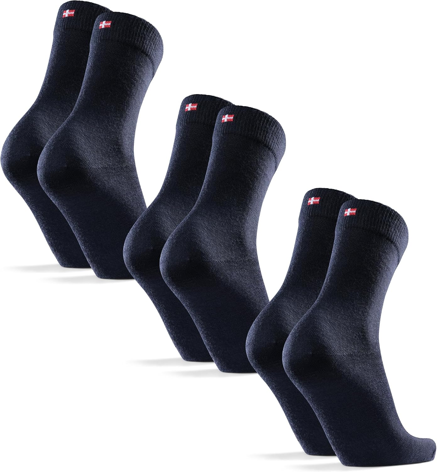DANISH ENDURANCE Merino Wool Dress Socks, Lightweight & Thin, 3 & 5-Pack