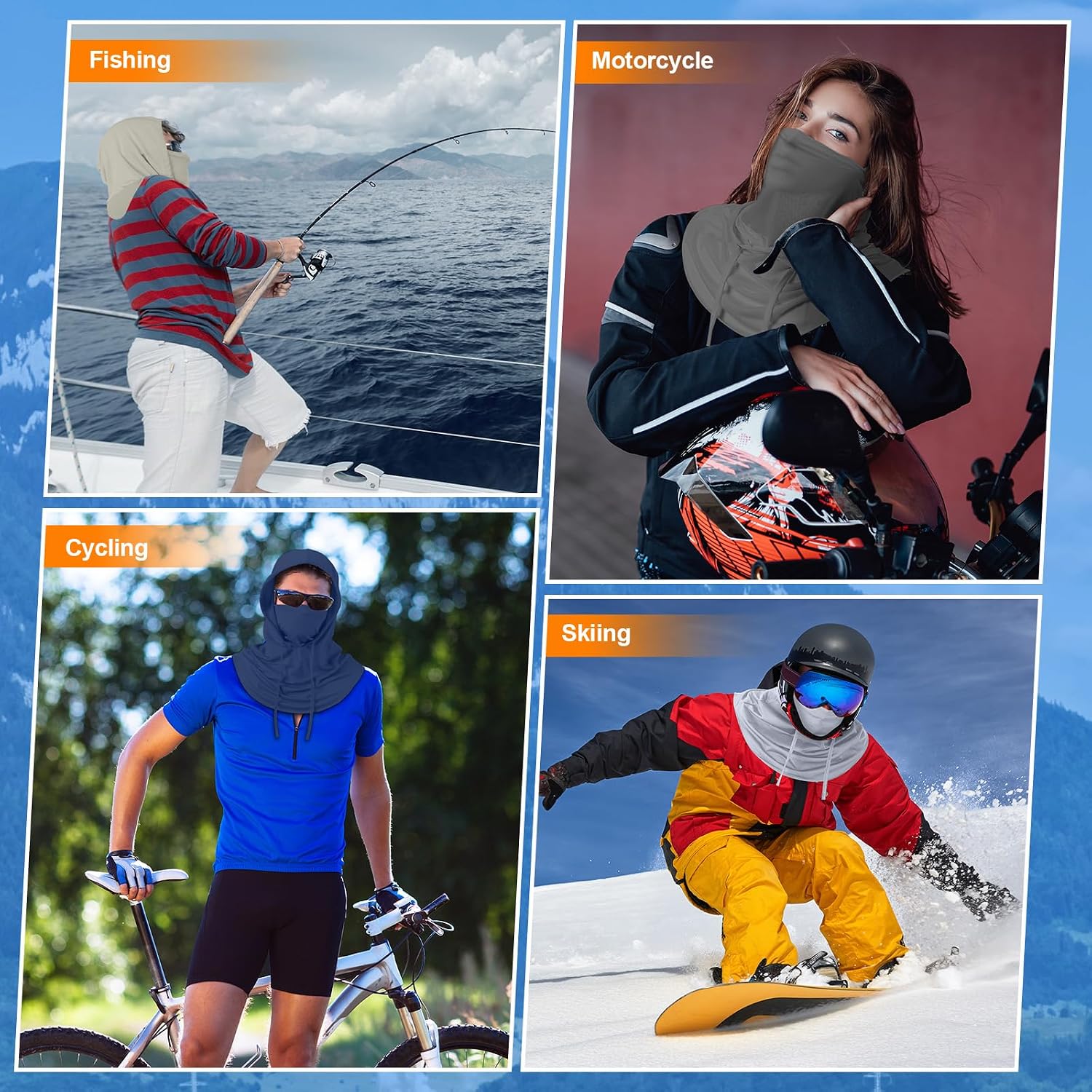 Funtery Summer Cooling Balaclava Mask