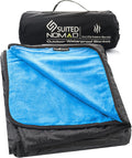SUITEDNOMAD Extra Large Waterproof Windproof Outdoor Stadium Fleece Blanket