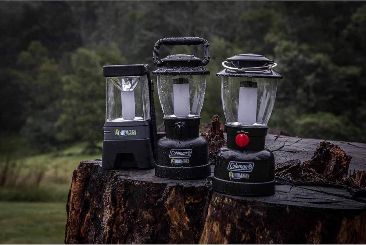 Coleman Rugged Rechargeable 400 Lumens LED Lantern, Impact & Water-Resistant Lantern with USB Charging Port, Lifetime LEDs Never Need Replacing
