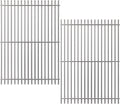 2 Pc 19.5" Stainless Steel Cooking Grates for Weber Genesis 300 Series,Genesis E310 E320 E330 S310 S320 S330 EP310 EP320 EP330 Gas Grill, Cooking Grids Grates Replacement for Weber 7528/7524