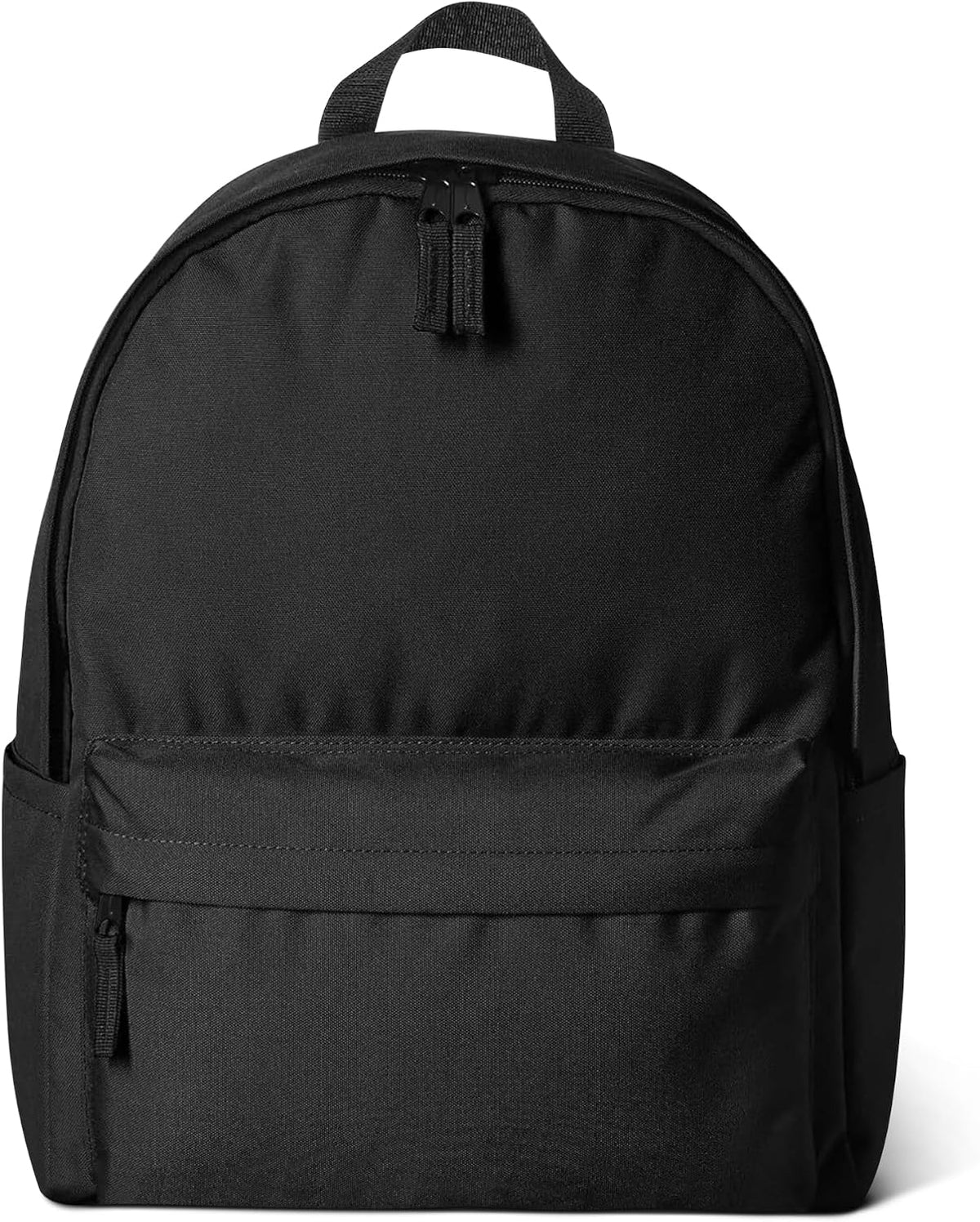 Amazon Basics Classic School Backpack with Multiple Compartments, Sturdy Construction, Adjustable Straps - Grey