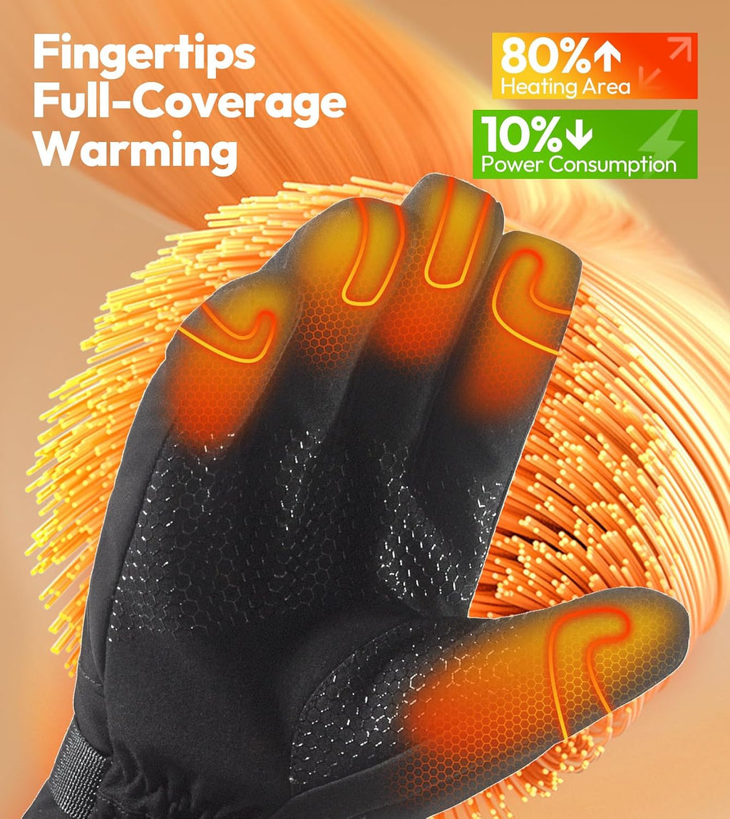 JS LifeStyle Heated Gloves for Men Women Rechargeable