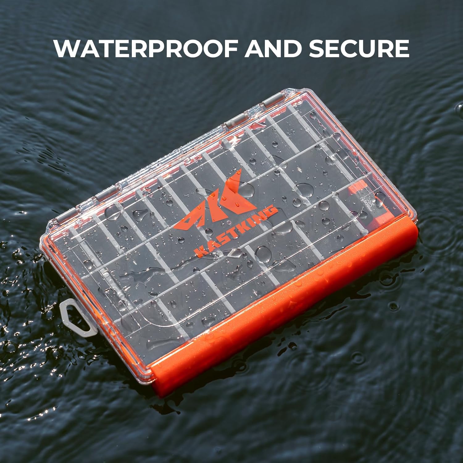 KastKing HyperSeal Waterproof Tackle Box, 3600 Tackle Trays
